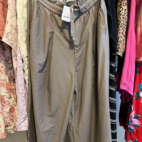 FP Movement by Free People Khaki and Brown Wide-Leg Pants - Picture 8 of 10